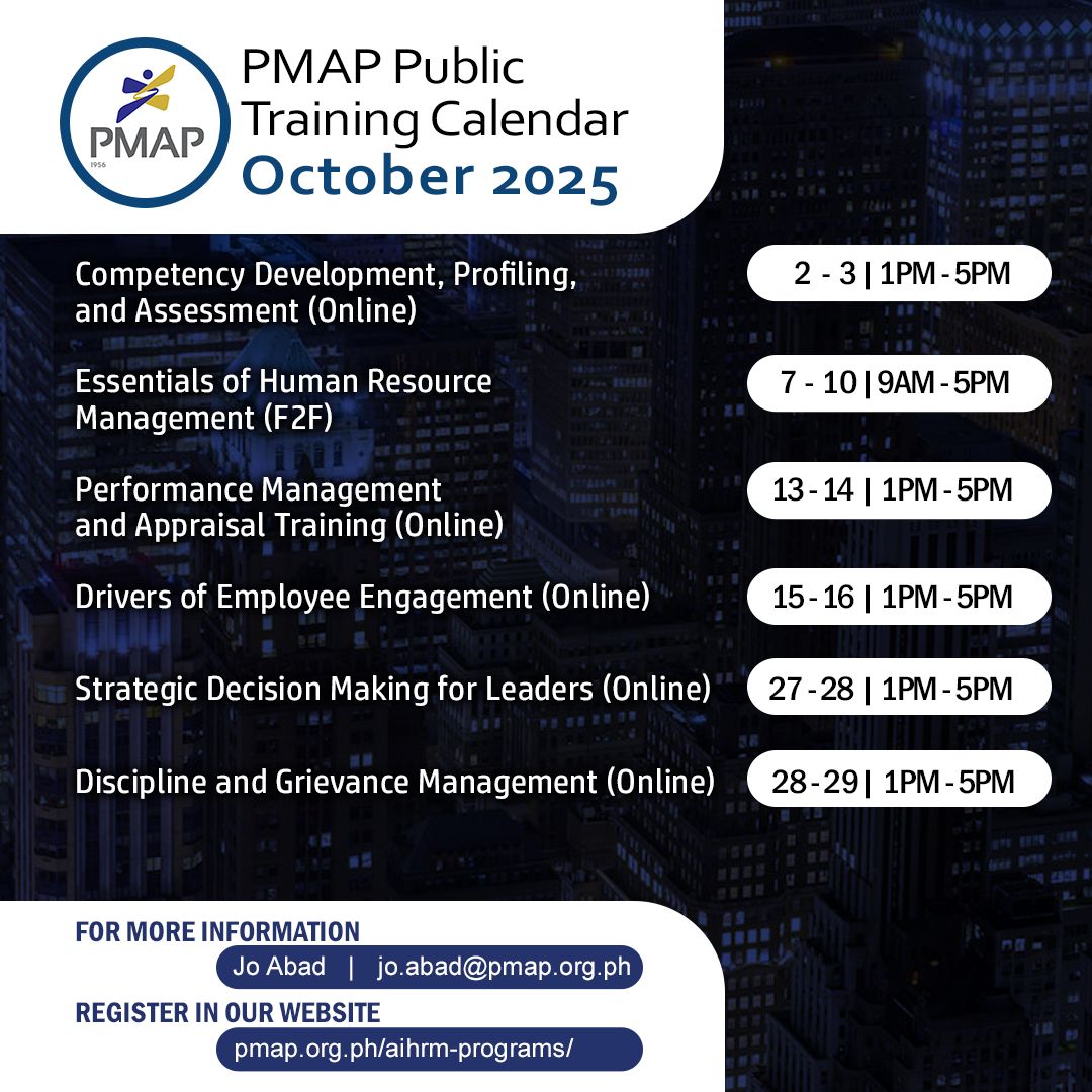 October Public Training