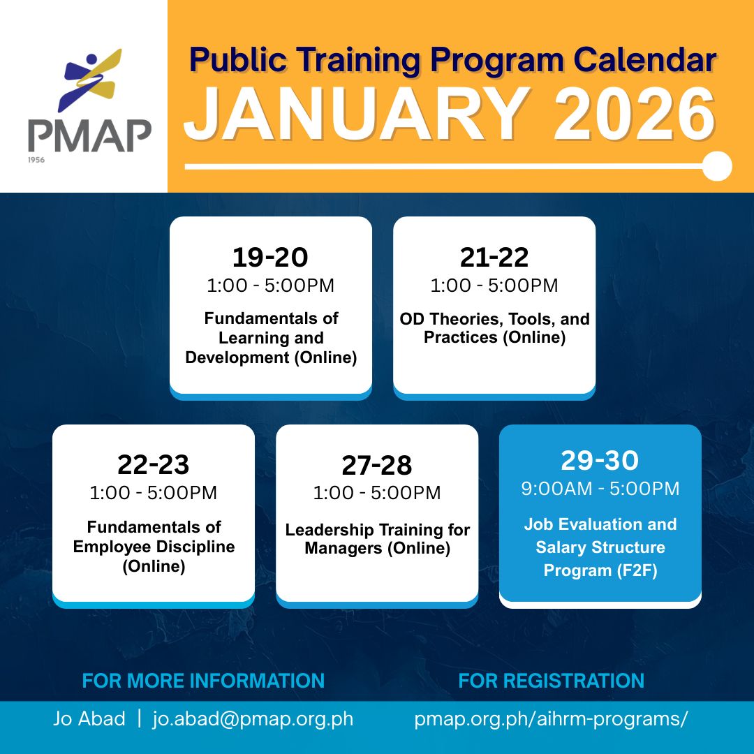 January Public Training Programs