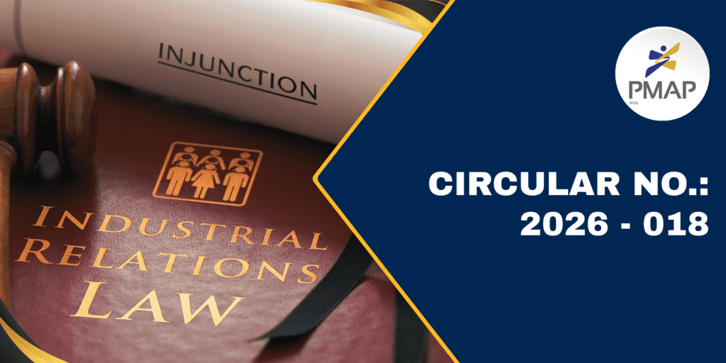 CIRCULAR NO. : 2026 - 018 - PMAP - Labor Law Updates on Social Regulations and Case Digest - Issue 190