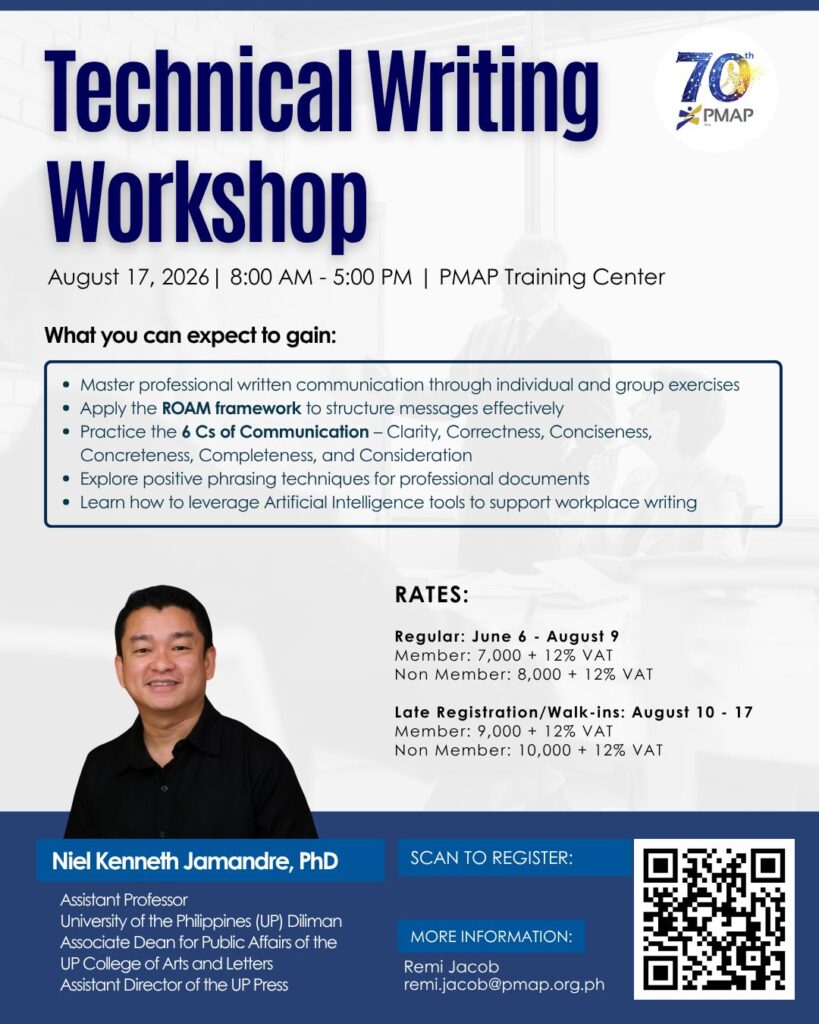 Technical Writing Workshop | People Management Association of the ...
